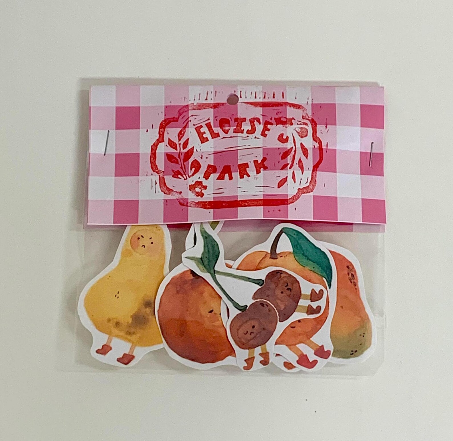 Fruit bunch sticker pack